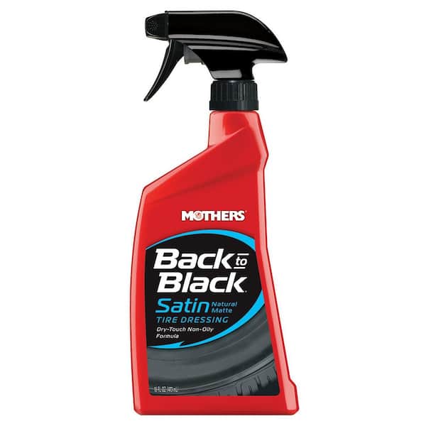 MOTHERS 16 oz. Back-to-Black Satin Tire Dressing Spray