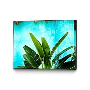 "Tropical II" by Peter Morneau Framed Abstract Wall Art Print 40 in. x 30 in.