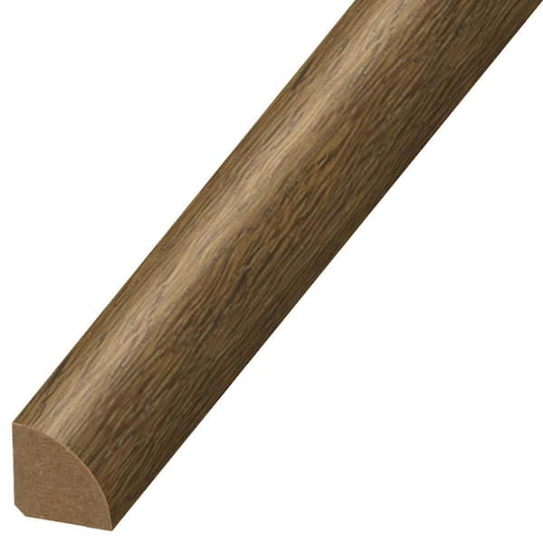 Liz Marie's Modern Maven Guesthouse Brown 0.75 in. T x 0.75 in. W x 94 in. L Quarter Round Molding