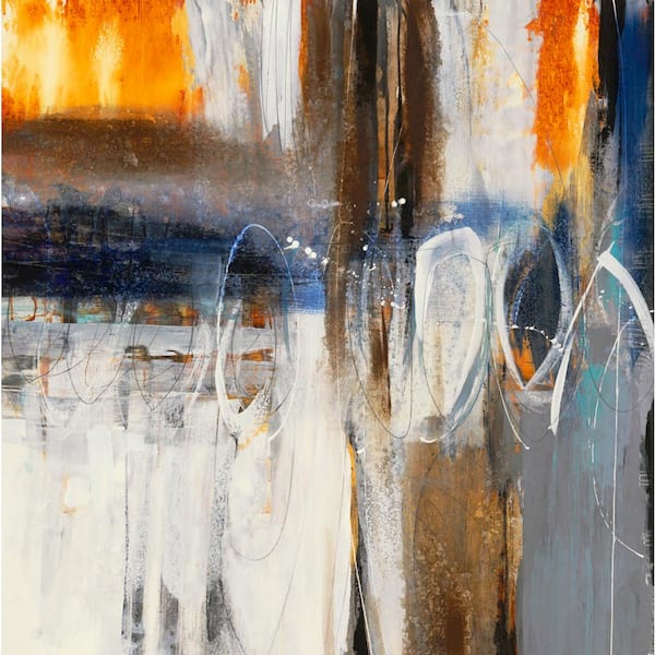 Clicart Back to the Future by Liz Jardine Abstract Poster 72 in. x 72 in.