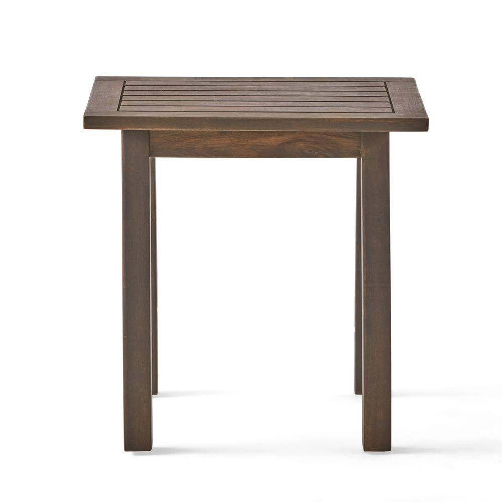 Grey Acacia Wood Outdoor Accent Table price history on PriceWatchPro