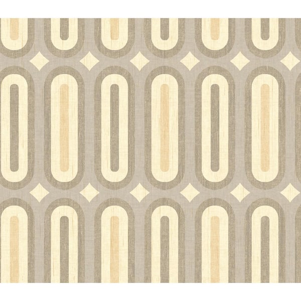 Seabrook Designs Kittiwake Geo Paper Strippable Wallpaper (Covers 56 sq. ft.)