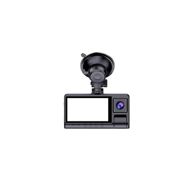 3-Channel Full HD Mirror Dashcam with Loop Recording, Night Vision and Wide Angle DVR