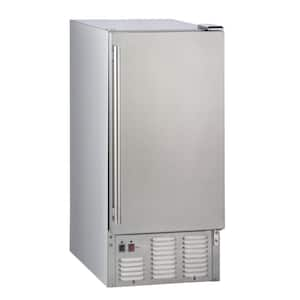 Koolmore 26 in. 315 lbs. Freestanding Air Cooled Commercial Ice-Maker with  Bin in Stainless Steel CIM-315-SSBL - The Home Depot