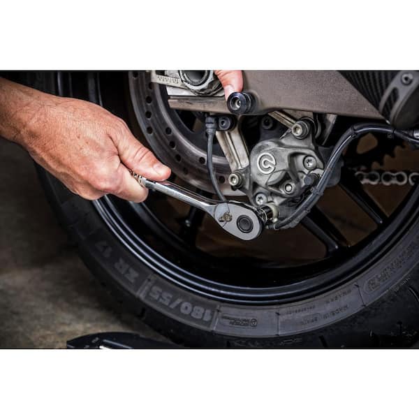 Husky - 3/8 in. Drive 144-Tooth Pro Ratchet
