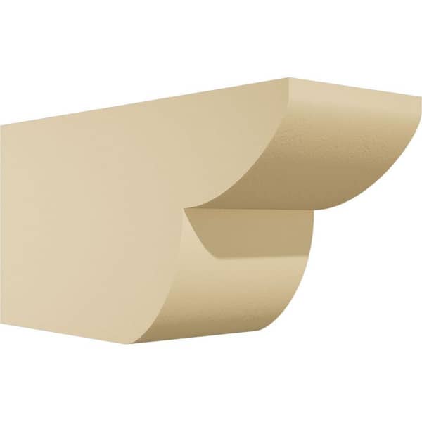 Ekena Millwork Standard Crestline 6 in. W x 8 in. H x 16 in. D Polyurethane Rafter Tail Outlooker