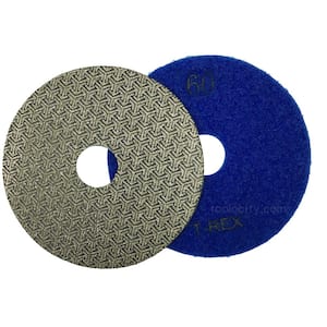 4 in. 60-Grit Electroplated Diamond Polishing Pads