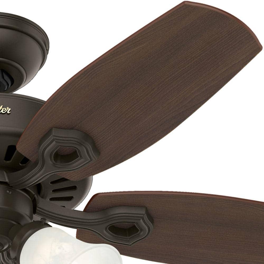 Elegant 42" New Bronze Ceiling Fan with Cherry & Mahogany Blades