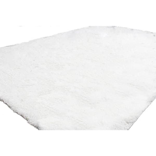 Andes White 9 ft. x 12 ft. (8'6" x 11'6") Geometric Contemporary Area Rug