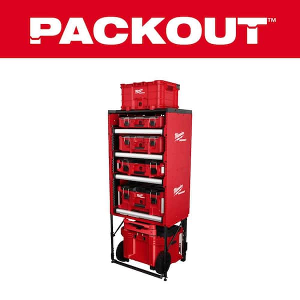 PACKOUT Rack Kit with PACKOUT Tool Box Set (6-Piece)