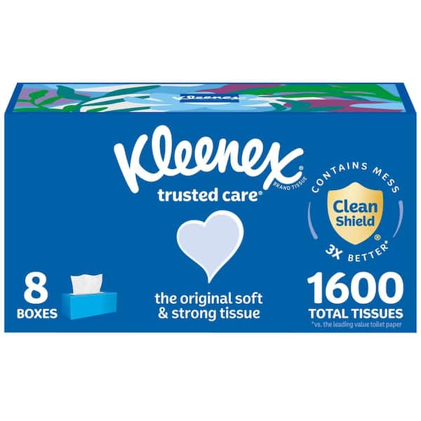 2-Ply Facial Tissue (200-Count Per Box) 8-Boxes