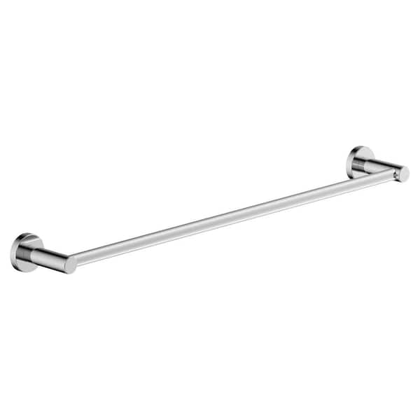 Symmons Dia 24 in. Wall Mounted Bathroom Towel Bar in Polished Chrome