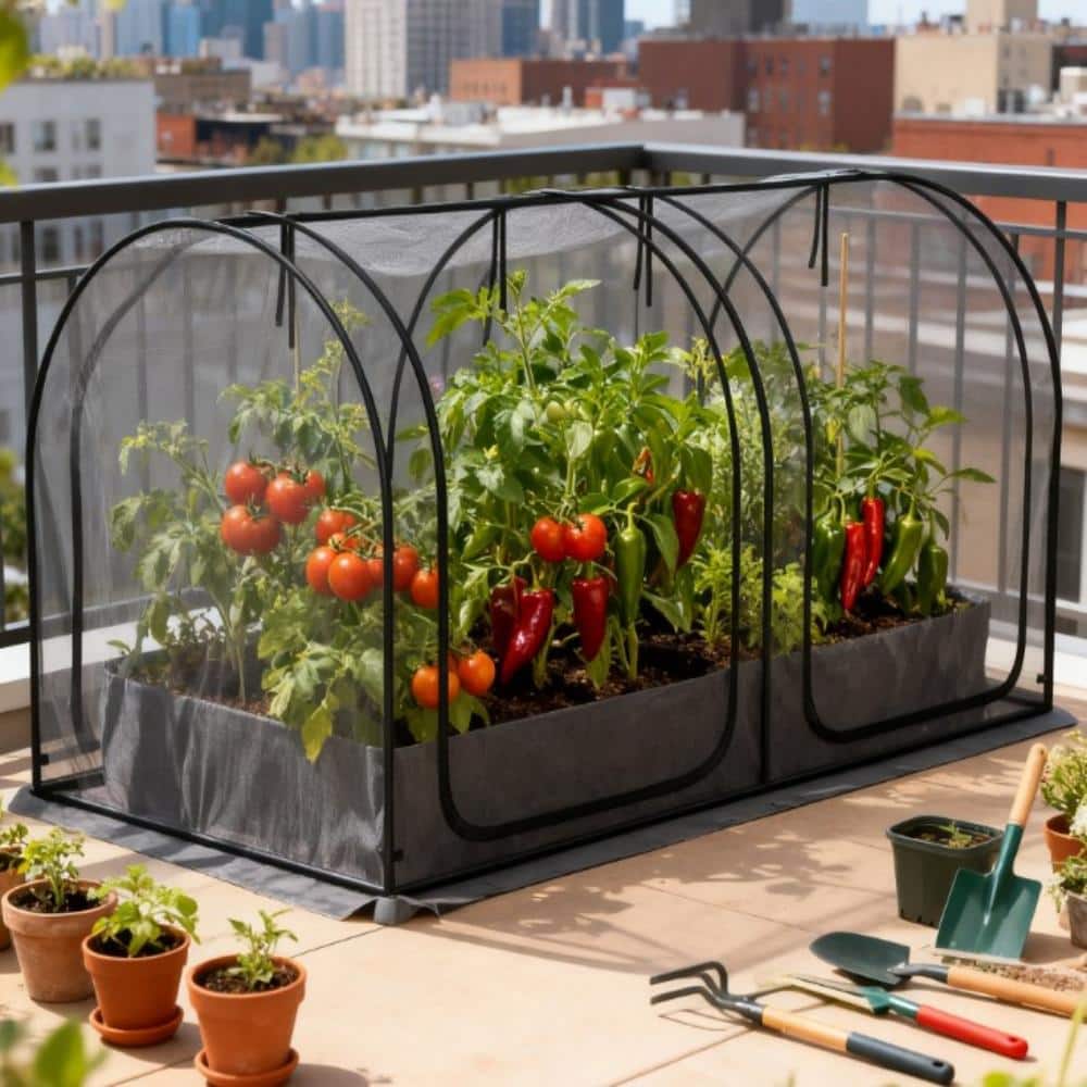 Plant Protection Tent,Crop Cage with Two Zippered Doors,Storage Bag and Ground Stakes, for Garden,Yard,Lawn price history on PriceWatchPro