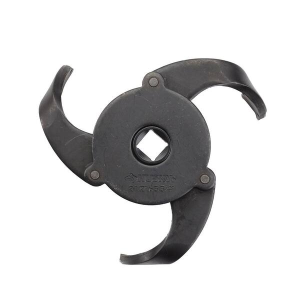 Holoras Adjustable Oil Filter Wrench 3 Jaw Oil Filter Removal Tool Range 2-1/2 inch to 4.3 inch
