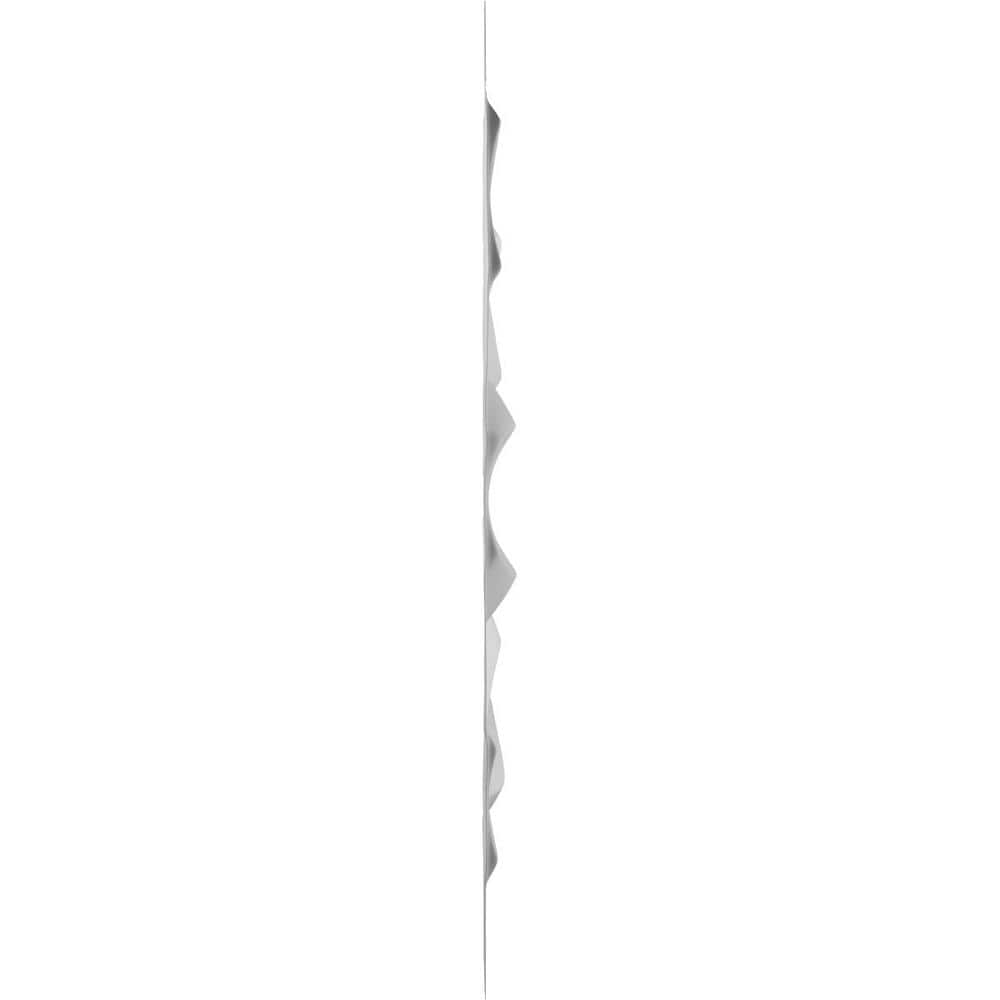 White Textured PVC 3D Decorative Wall Panels, 20-Pack