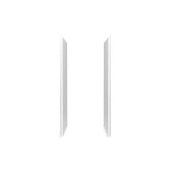Sterling Traverse 34 in. W x 73 in. H 2-Piece Glue Upside Shower Wall in White