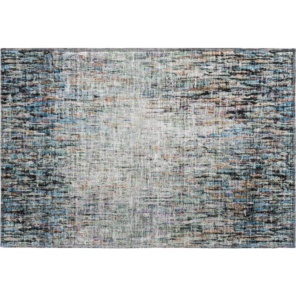 Mayfield Premium Machine Washable Abstract AMF2439 Black 3 ft. x 4 ft. Area Rug price history on PriceWatchPro