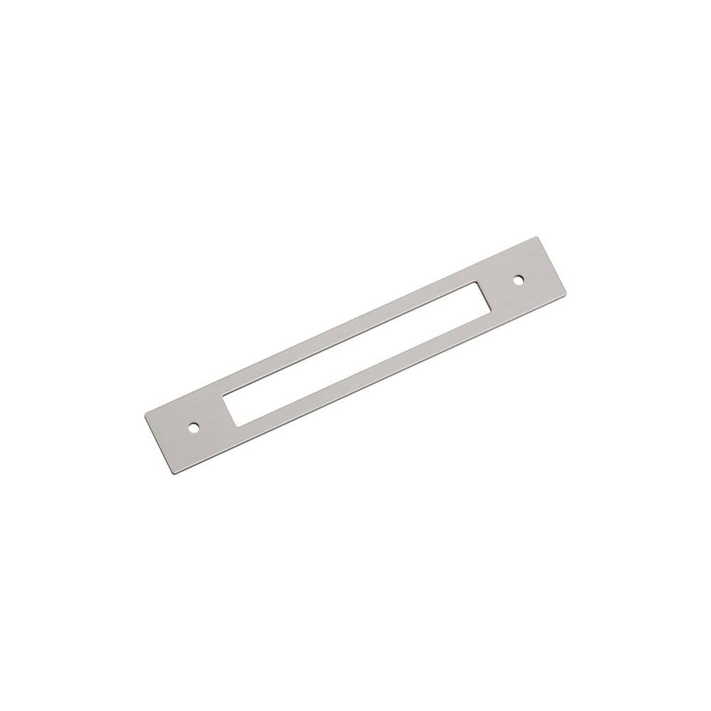 Medora 6-5/16 in. Center-to-Center Rectangle Satin Nickel Pull Cabinet Backplate price history on PriceWatchPro