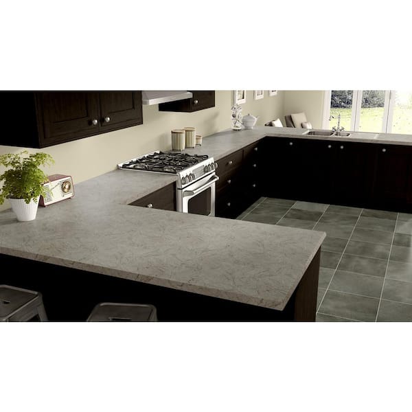 4 ft. x 8 ft. Laminate Sheet in Serrania with Premium Antique Finish