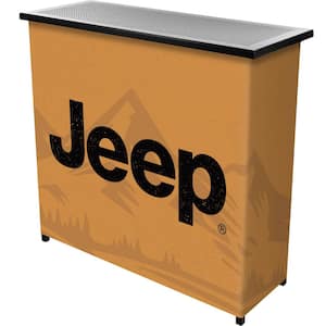 Jeep Sand Mountain Yellow 36 in. Portable Bar