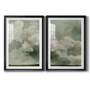 Coming Rain I by Wexford Homes 2-Pieces Framed Abstract Paper Art Print 30.5 in. x 42.5 in.
