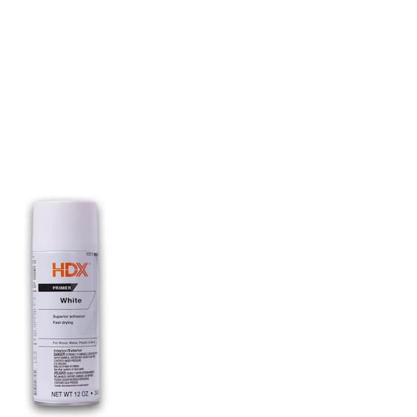 12 Oz. White Primer Flat Double Coverage Spray Paint