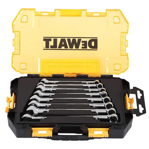 DEWALT Metric Combination Wrench Set DWMT73810 - The Home Depot