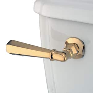 Metropolitan Toilet Tank Lever in Polished Brass