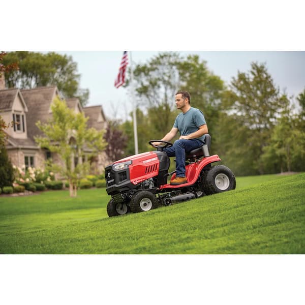 Automatic riding lawn online mower