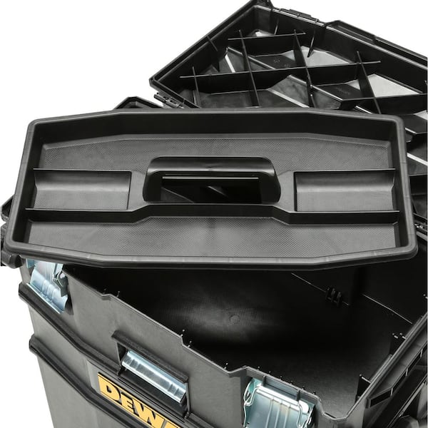 DEWALT 16 in. 4-in-1 Cantilever Tool Box Mobile Work Center with