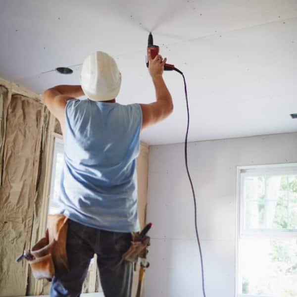 USG Sheetrock Brand - 5/8 in. x 4 ft. x 8 ft. EcoSmart Firecode X Drywall