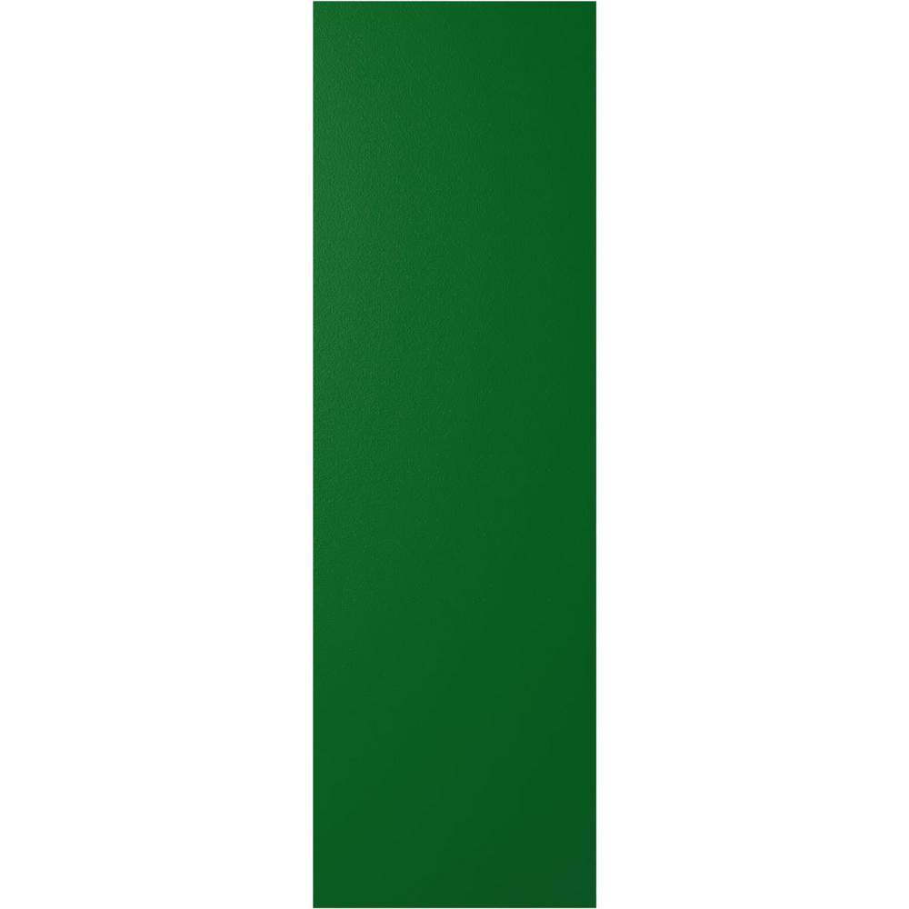 Viridian Green PVC Rectangular Board and Batten Decorative Shutters, 12"W x 50"H