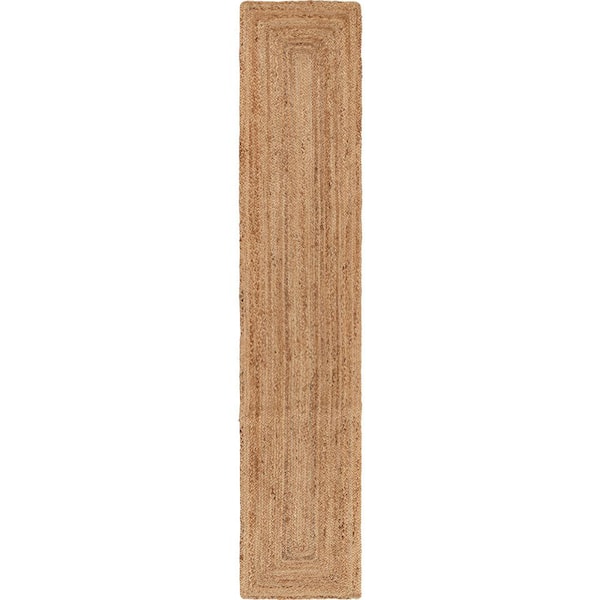 LR Home Classic Braided Natural 80 in. x 16 in. Organic Jute Table Runner