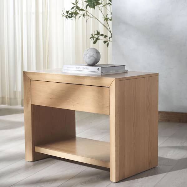 Darnell Natural 1 Drawer Nightstand