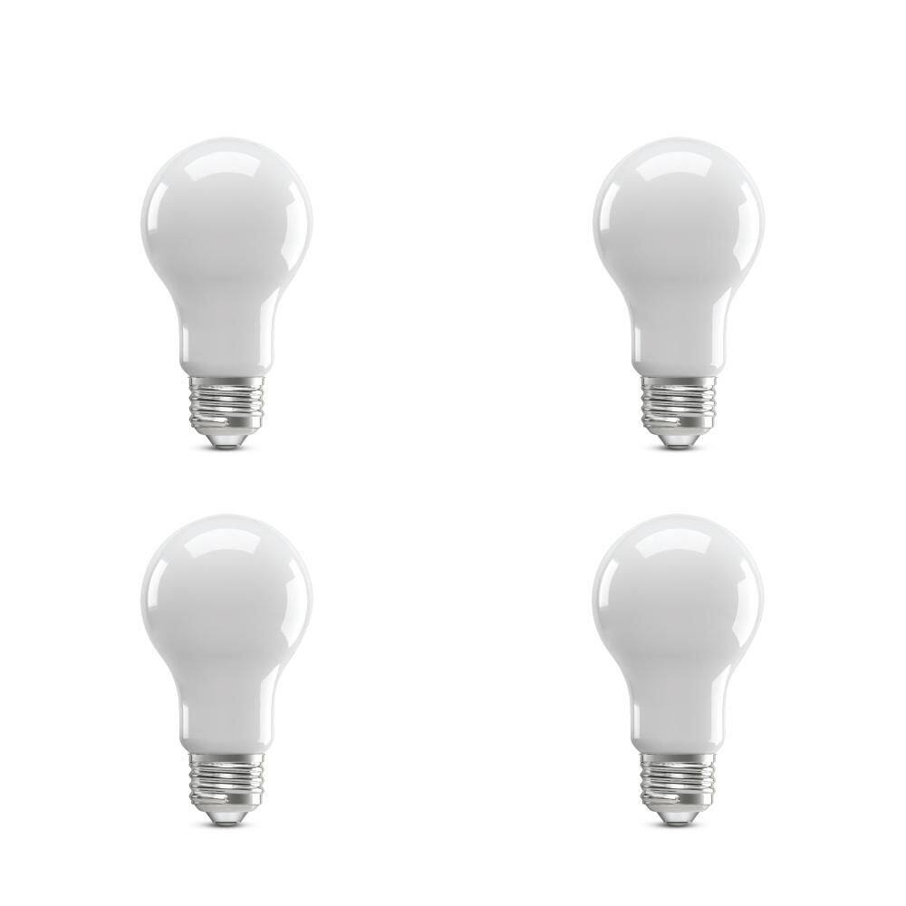 40-Watt Equivalent A-Style A19 Dimmable CEC 90 CRI Frosted Glass Filament E26 LED Light Bulb, Daylight 5000K (4-Pack) price history on PriceWatchPro