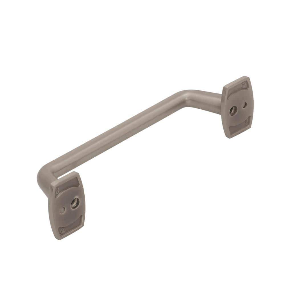 Satin Nickel 3-3/4 Inch Industrial Cabinet Pull