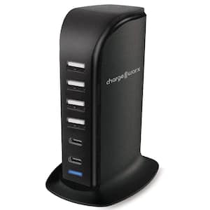 6 Port Desktop Charging Station