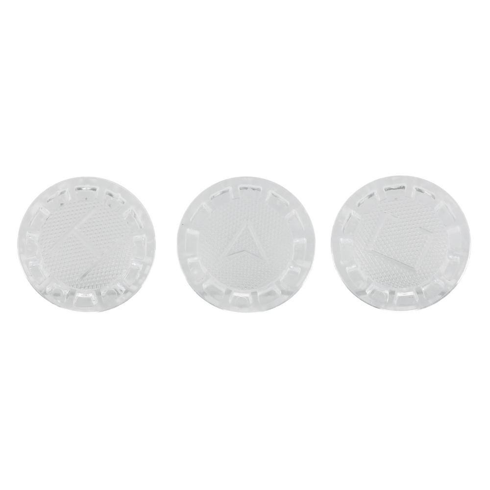 Clear Acrylic Index Button Set for Pfister Faucets