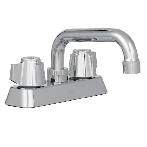 Homewerks Worldwide 2-Handle Laundry Faucet in Chrome