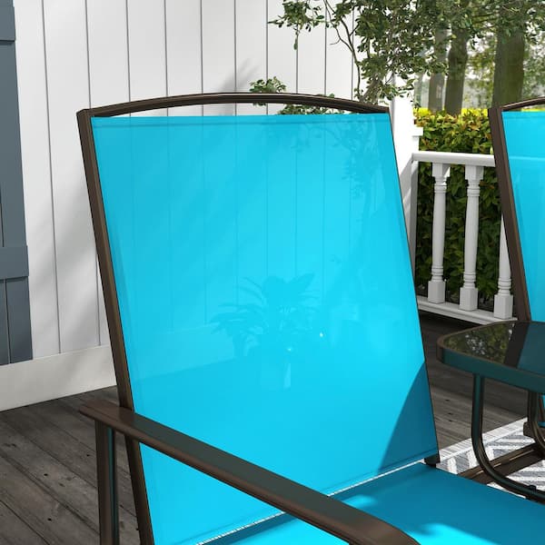 Outsunny 5 ft. 2-Seater Metal Frame Outdoor Glider Bench Outsunny 5 ft. 2-Seater Metal Frame Outdoor Glider Bench