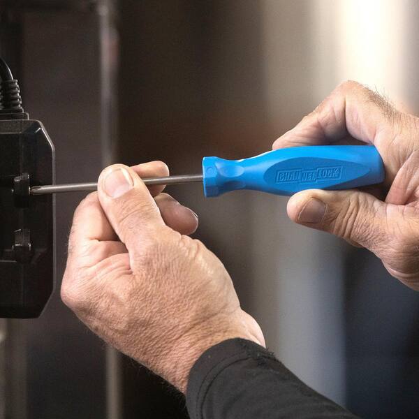 Channellock 3 in. Phillips Screwdriver with Blue Tri-Lobe Handle