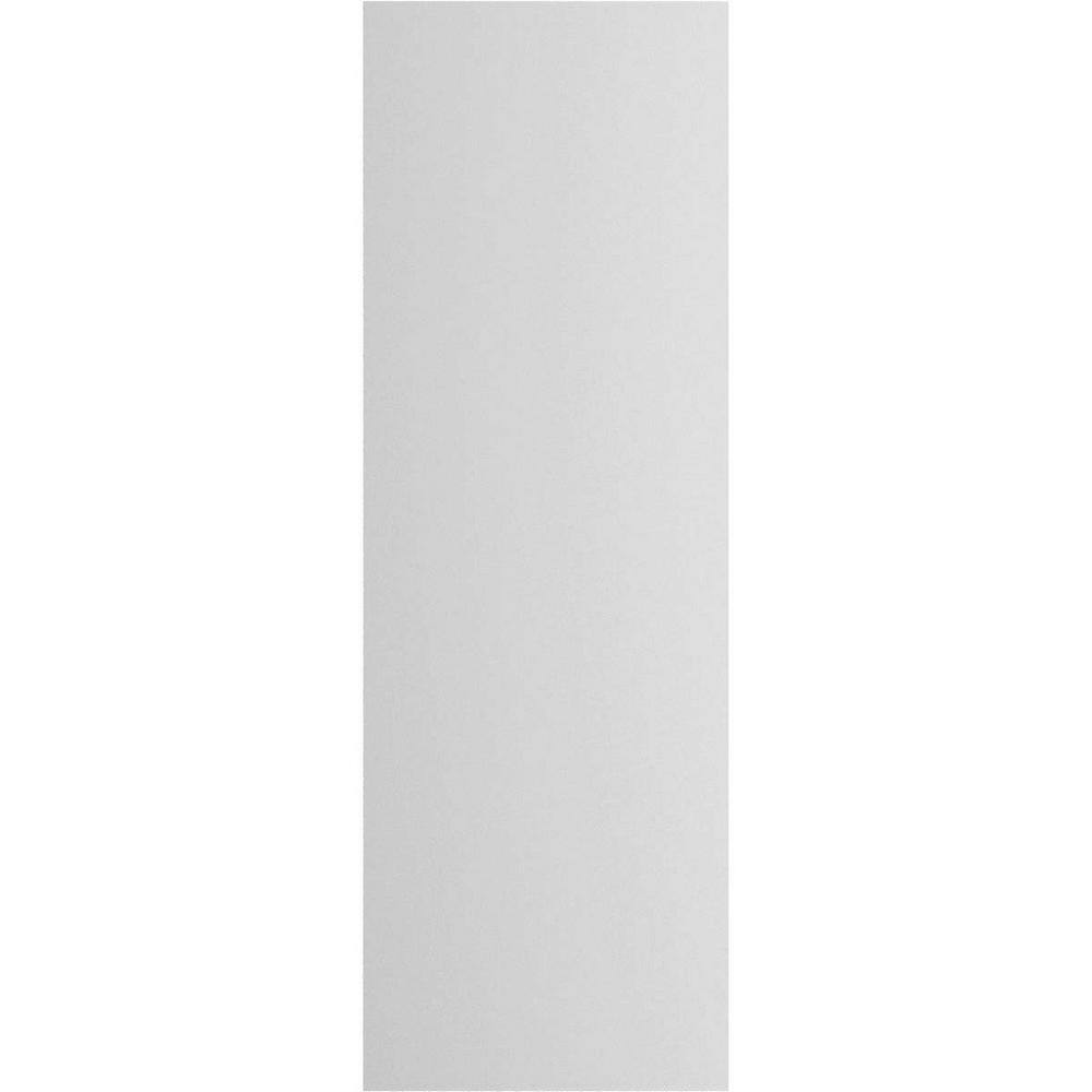 Unfinished White PVC Board-n-Batten Shutters, 16 1/8"W x 80"H
