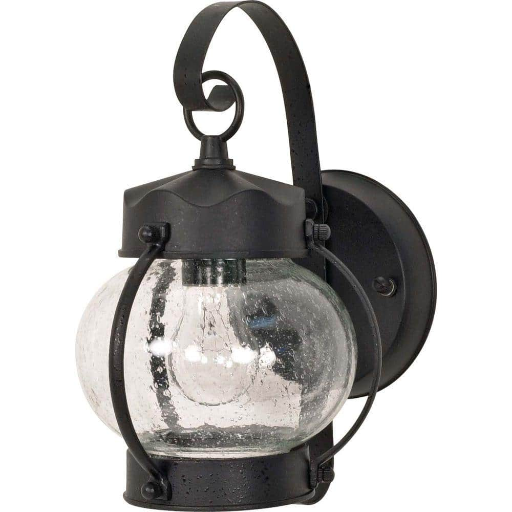 Nuvo Outdoor Wall Fixture 1L 11  Black 60-632