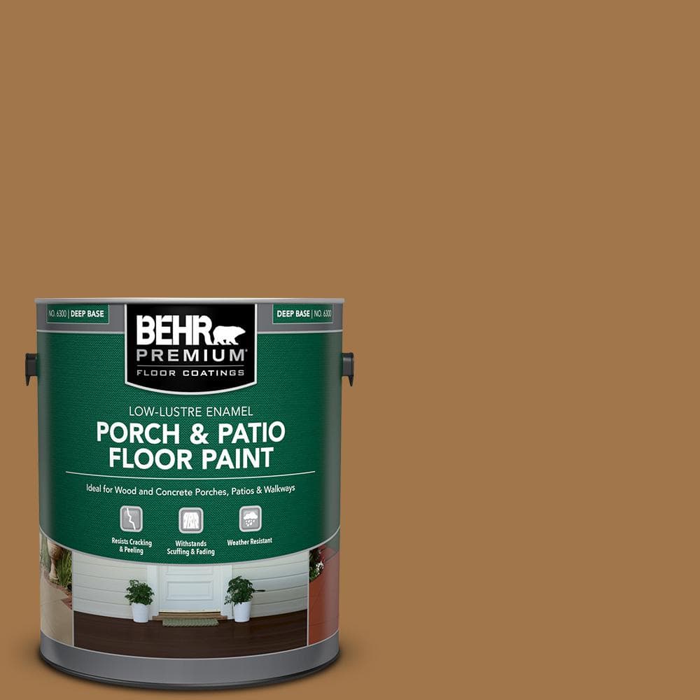 BEHR Premium 1 gal. #ST-120 Ponderosa Green Semi-Transparent Waterproofing Exterior Wood Stain and Sealer