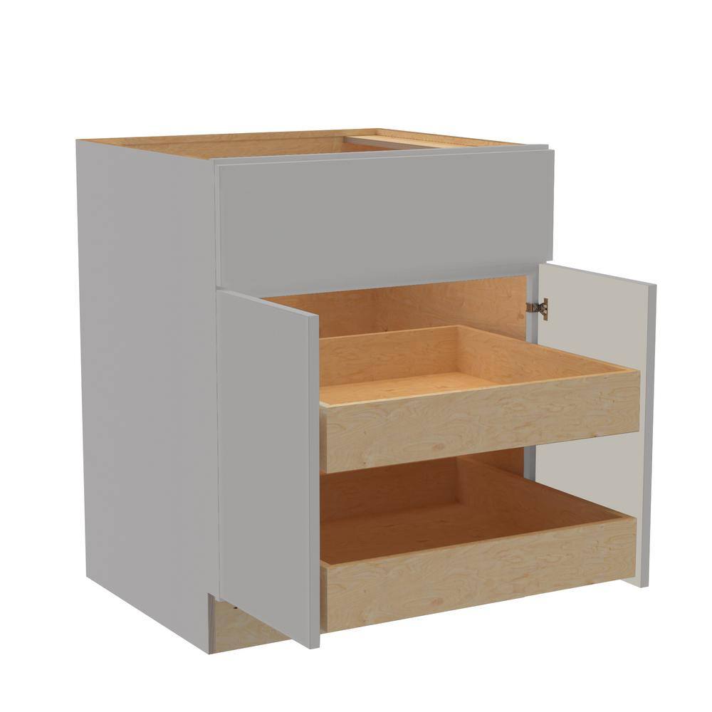 Hargrove 27 in. W x 24 in. D x 34.5 in. H Assembled Plywood Base Kitchen Ca