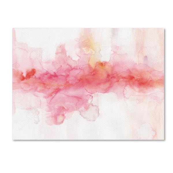 Trademark Fine Art 18 in. x 24 in. "Rainbow Seeds Abstract" by Lisa Audit Printed Canvas Wall Art