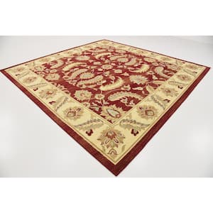 Voyage Hickory Red 10' 0 x 10' 0 Square Rug