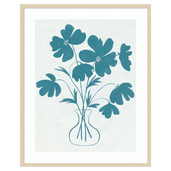 Amanti Art Elementary Arrangement II by Grace Popp 1 Piece Framed Giclee Home Art Print 41 in. x 33 in.