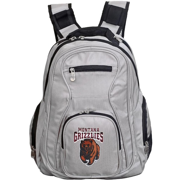 Denco NCAA Montana Grizzlies 19 in. Gray Laptop Backpack CLMGL704_GRAY ...