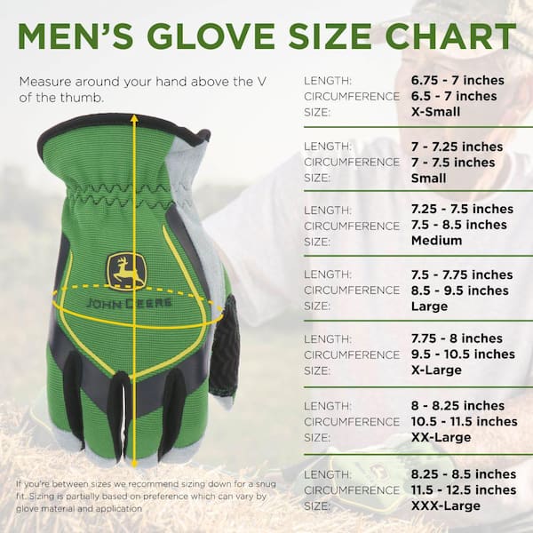 John Deere Nitrile Coated Large Grip Gloves JD00018/L - The Home Depot